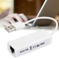 2024 USB2.0 Adapter RJ45 White ABS RTL8152B Chip Computer