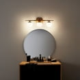 thumbnail image 6 of 45582NBR Kichler Lighting Jasper - 3 Light Bath Vanity In Mid-Century Modern Style-7.75 Inches Tall and 24.5 Inches Wide, 6 of 7