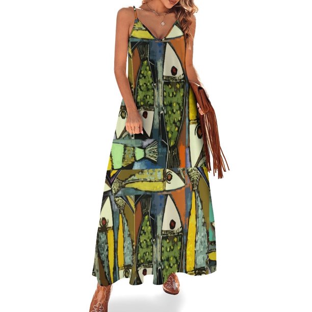Vestido sin mangas FISHY Vestido para niñas Ropa de mujer vestidos de noche de lujo Vestido mujer