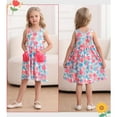 thumbnail image 3 of Fanient Toddler Girls Dresses with Pockets Casual Toddler Sundress Sleeveless Summer Dresses for Girls 3-7T, 3 of 8
