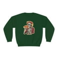 thumbnail image 2 of Dia de los Muertos Skeleton Enjoying Pizza - Unisex Sweatshirt, 2 of 4