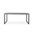 thumbnail image 6 of Noble House Blan 7 Piece Aluminum Patio Dining Set in Gray, 6 of 10
