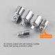 thumbnail image 4 of 6Pcs Socket Adapter Set 1/4inch to 3/8inch 3/8inch to 1/4inch 3/8inch to 1/2inch 1/2inch to 3/8inch 1/2inch to 1/4inch, 4 of 4