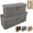 Grey, variant on Handwoven Rattan Cable Management Box, Hand-Woven Rattan Cable Organizer Box with Safety Lock, Heat-Resistant Cable Storage, Heat-Ventilated for Pet Proofing for Home Office, Desk, TV