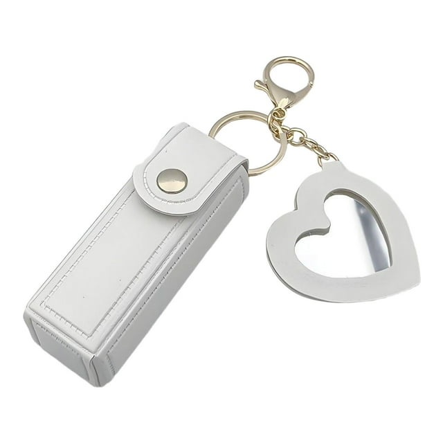 Hearth & Gear Porte-Clés en Forme de Rouge à Lèvres Élégant Portable Mini Mode pour Filles