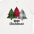thumbnail image 4 of Inktastic Merry Christmas Plaid Trees Boys or Girls Toddler T-Shirt, 4 of 5