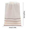 thumbnail image 2 of Toalla de baño de microfibra | Suave y muy absorbente | Secado rápido | Multiusos para cuerpo, deportes, yoga, spa y fitness | 1 toalla, 2 of 2
