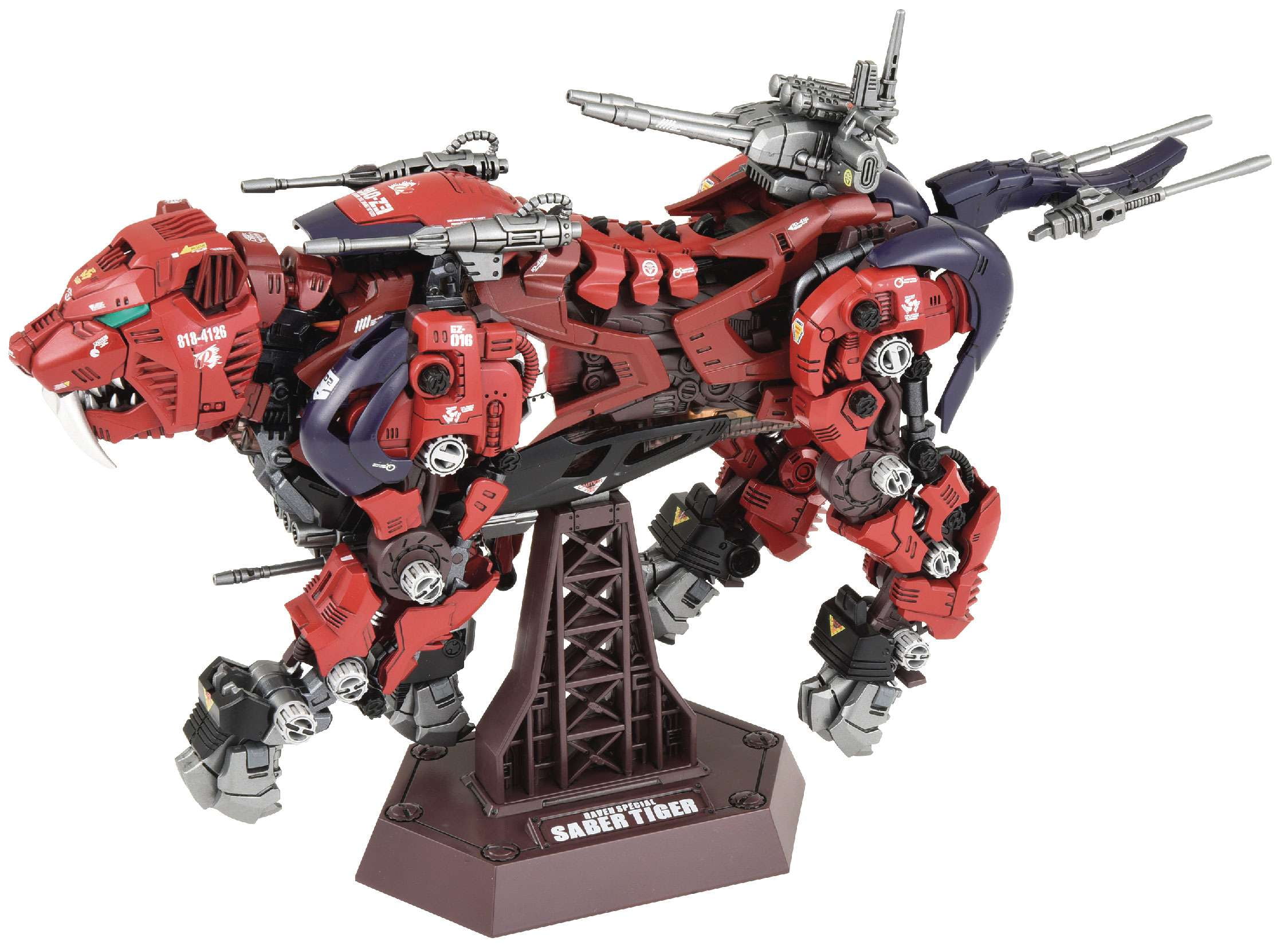 Kotobukiya Zoids AZ-05 Saber Tiger Plastic Model Kit Takara Tomy