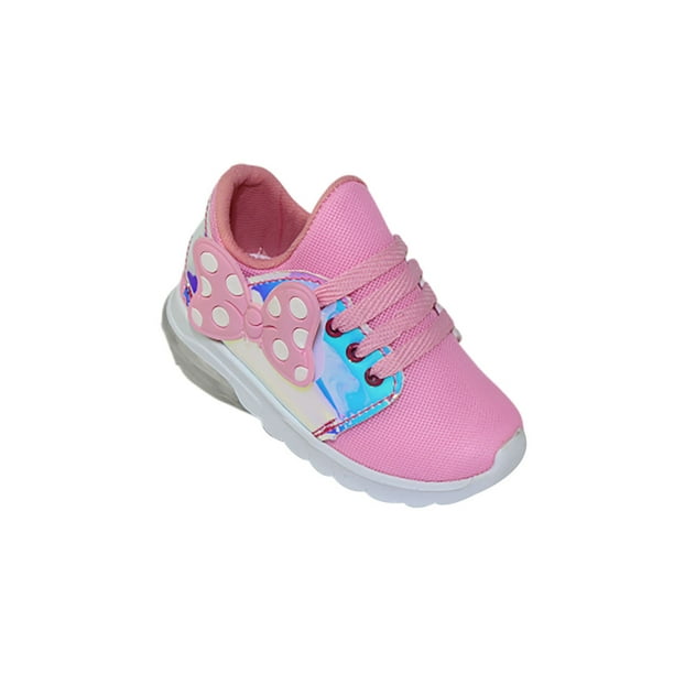 TENIS CASUAL LEON NIÑA MINNIE MOUSE ROSA TEXTIL 5000 LEON 5000p