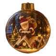 thumbnail image 2 of PoyoKee Christmas Decorations, Clear Acrylic Fillable Tree Balls, Hanging Christmas Ball Ornaments for Xmas Tree Home Holiday Wedding Party Decor, 2 of 8