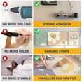 thumbnail image 5 of Cinta adhesiva de doble cara nano resistente, reutilizable y con fuerte adhesivo para uso en el hogar, la oficina, el automóvil y exteriores sobre vidrio, madera, metal, plástico y más., 5 of 5