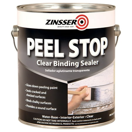 Zinsser Peel Stop Clear Water-Based Binding Primer (1-Gallon)