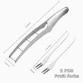 thumbnail image 3 of Watermelon Cutter Slicer Watermelon Into Cubes Melon Practical Cool Kitchen Gadget (Comes With 2 Fruit Forks), 3 of 9