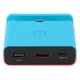 thumbnail image 2 of Adaptador convertidor de video HDMI para consola de juegos Switch/Lite, minibase de carga portátil, azul y rojo, 2 of 14