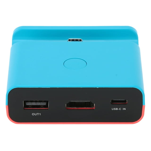 Soporte de carga, adaptador convertidor de vídeo HDMI, convertidor de vídeo para Switch Lite, base de carga diseñada para el futuro
