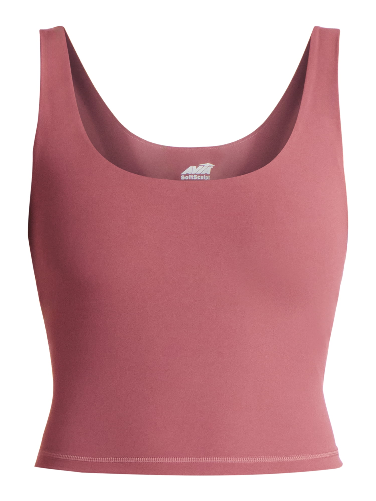 Avia Women's and Women's Plus SoftSculpt Longline Sports Bra, Sizes XS-4X