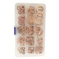 thumbnail image 3 of MasteelfCA 300PCS Copper Rings Assortment Sealing Rings Copper Washers Size M5 to M20, 3 of 8