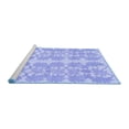 thumbnail image 2 of Ahgly Company Machine Washable Indoor Rectangle Abstract Blue Modern Area Rugs, 2' x 3', 2 of 4