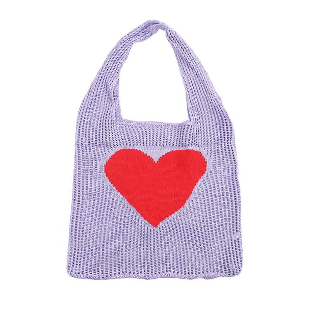 Bolsa de compras reutilizable de compras de malla de malla mesh back bolso bolso de fruta de vegetales