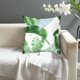 thumbnail image 5 of Funda de almohada tropical de verano Laklulu con estampado de hojas de palma y plantas verdes, funda de almohada con decoración hawaiana para sofá familiar, 5 of 5
