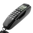 thumbnail image 2 of OTVIAP Wall Mount Corded Phone with LCD Display, Black, 2 of 8