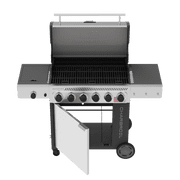 Charbroil Performance Series™ FlavorMax™ 6 Burner Gas Grill Cabinet with Sear Burner and Side Burner Gray Stainless