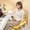 Yellow, variant on Heated Seat Cushion with Back Support Electric Warming Chair Pad Timer Digital Display Removable Washable Plush Cushion for Home Car Desk Chair Winter, 1Pcs, Beige