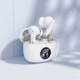 thumbnail image 4 of Auriculares inalámbricos Bluetooth V5.3 | Pantalla digital LED | Sonido estéreo con reducción de ruido | IPX4 a prueba de agua | Batería de larga duración | Carga rápida tipo C | Deportes, Gimnasio, 4 of 9
