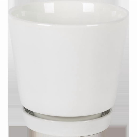 PLNTR CRMC WHT 10"(Pack of 1)