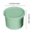 thumbnail image 4 of XWSHYW Envuelto En Hielo 2024 Bandeja de Hielo de Fácil Liberación con Tapa para 20-40 Tazas 3 Moldes de Hielo Cilíndricos Huecos para Tazas Bandeja de Hielo Grande Reutilizable Adecuada para 20 Oz-4, 4 of 4