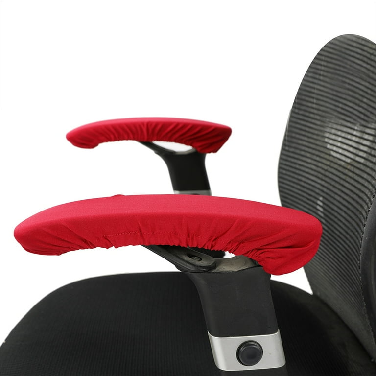 YUMILI One Pair Elastic Stretchable Office Chair Armrest Covers Removable Computer Chair Arm Protector