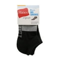 thumbnail image 2 of Hanes Originals Boys' No-Show Socks, 6-Pack, Sizes S-L, 2 of 6