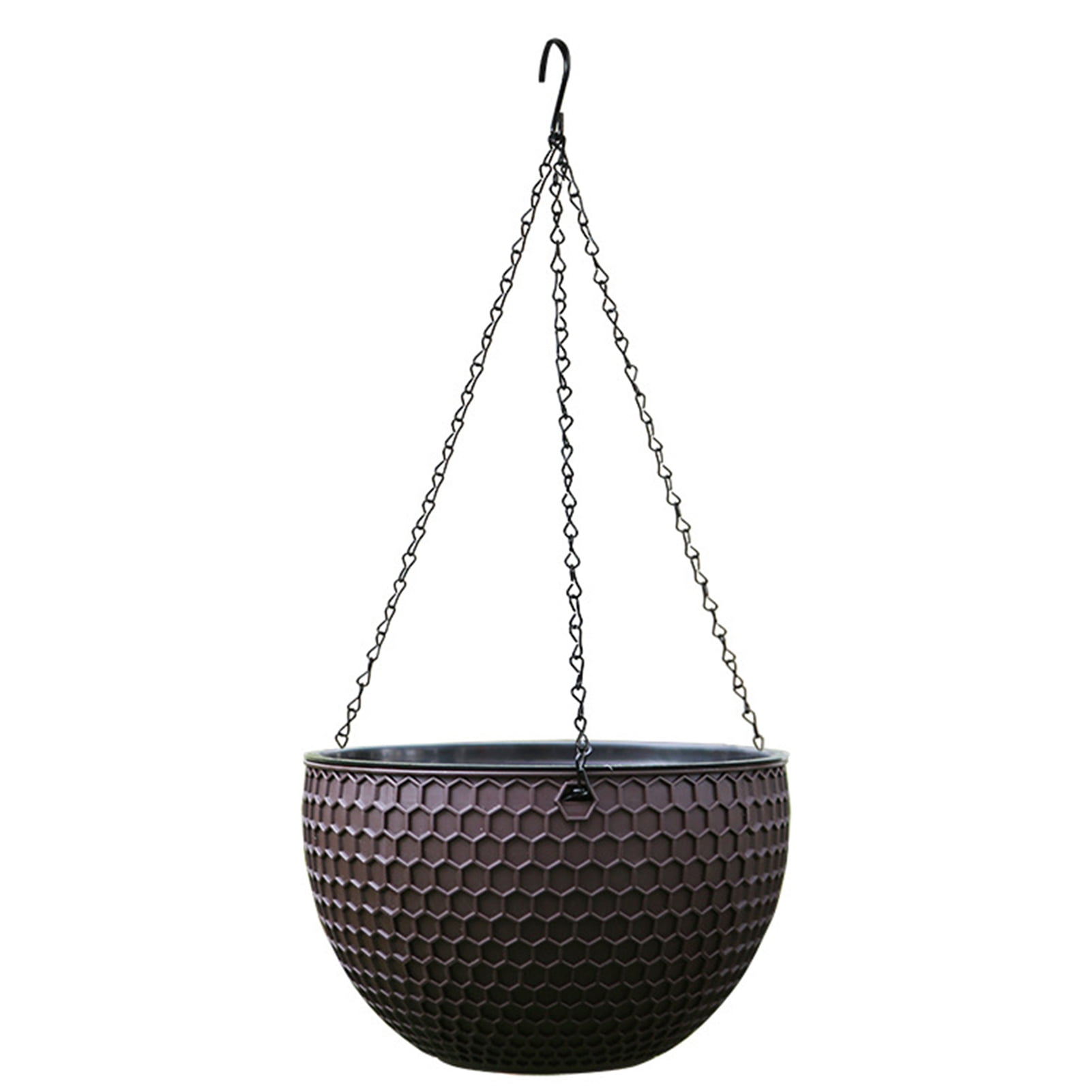 Visland Hanging Planters Self Watering Hanging Basket for Indoor Outdoor Plants Flower Plant Pot