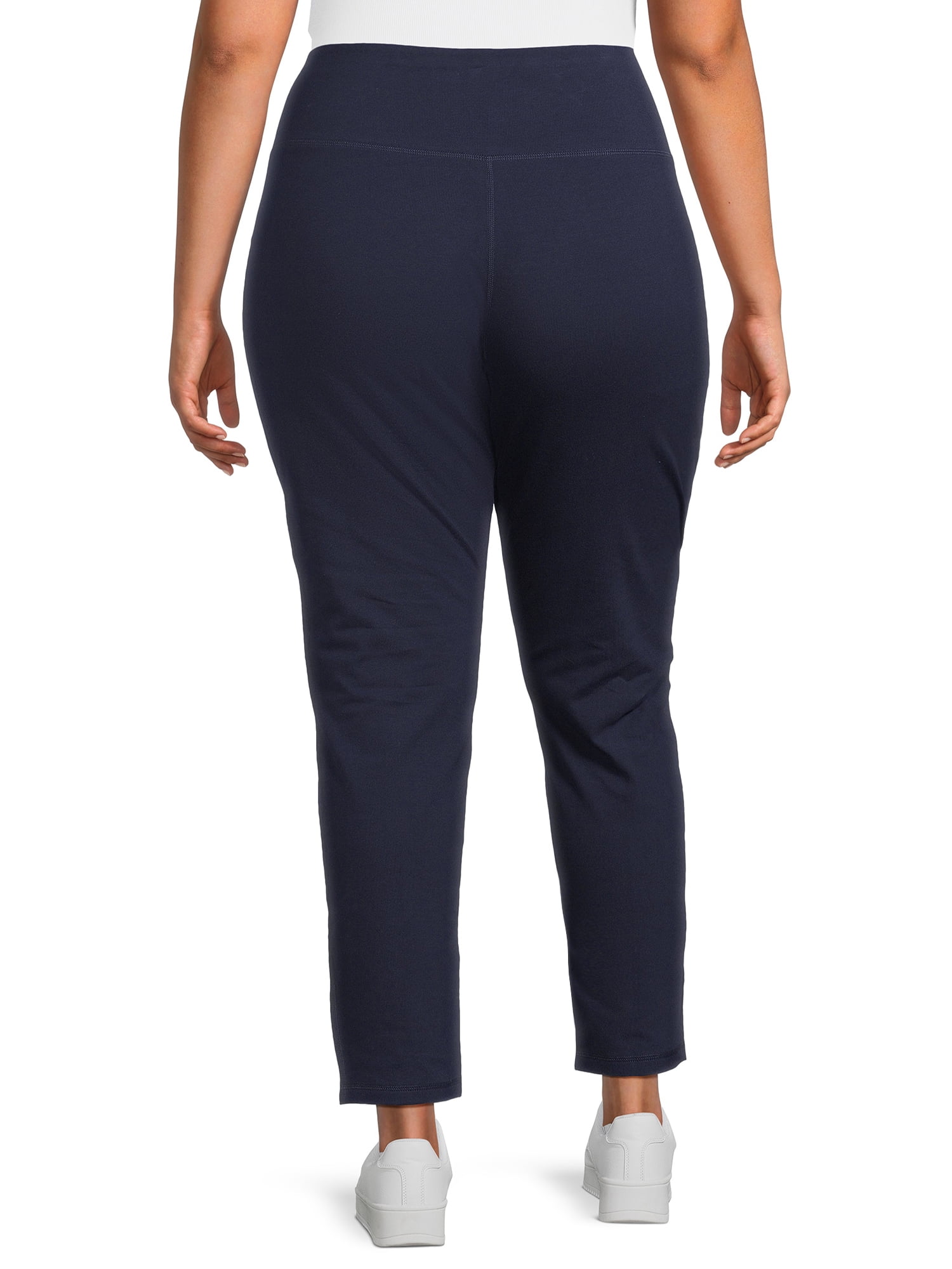 Athletic Works Women's and Women's Plus Front Slit Leggings, Sizes XS-5X