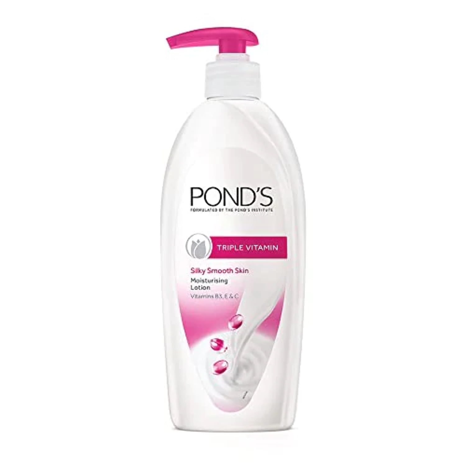 POND'S Men's Women's Silky, Smooth Skin Triple Vitamin Moisturizing