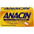 thumbnail image 4 of Anacin Fast Pain Relief, Pain Reducer Aspirin Tablets - 100 Ea, 2 Pack, 4 of 5