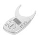 thumbnail image 4 of Calibrador de grasa corporal con clip, herramienta para medir grasa, medidor de grasa corporal, pantalla LCD, analizador de grasa, color plateado, 4 of 7