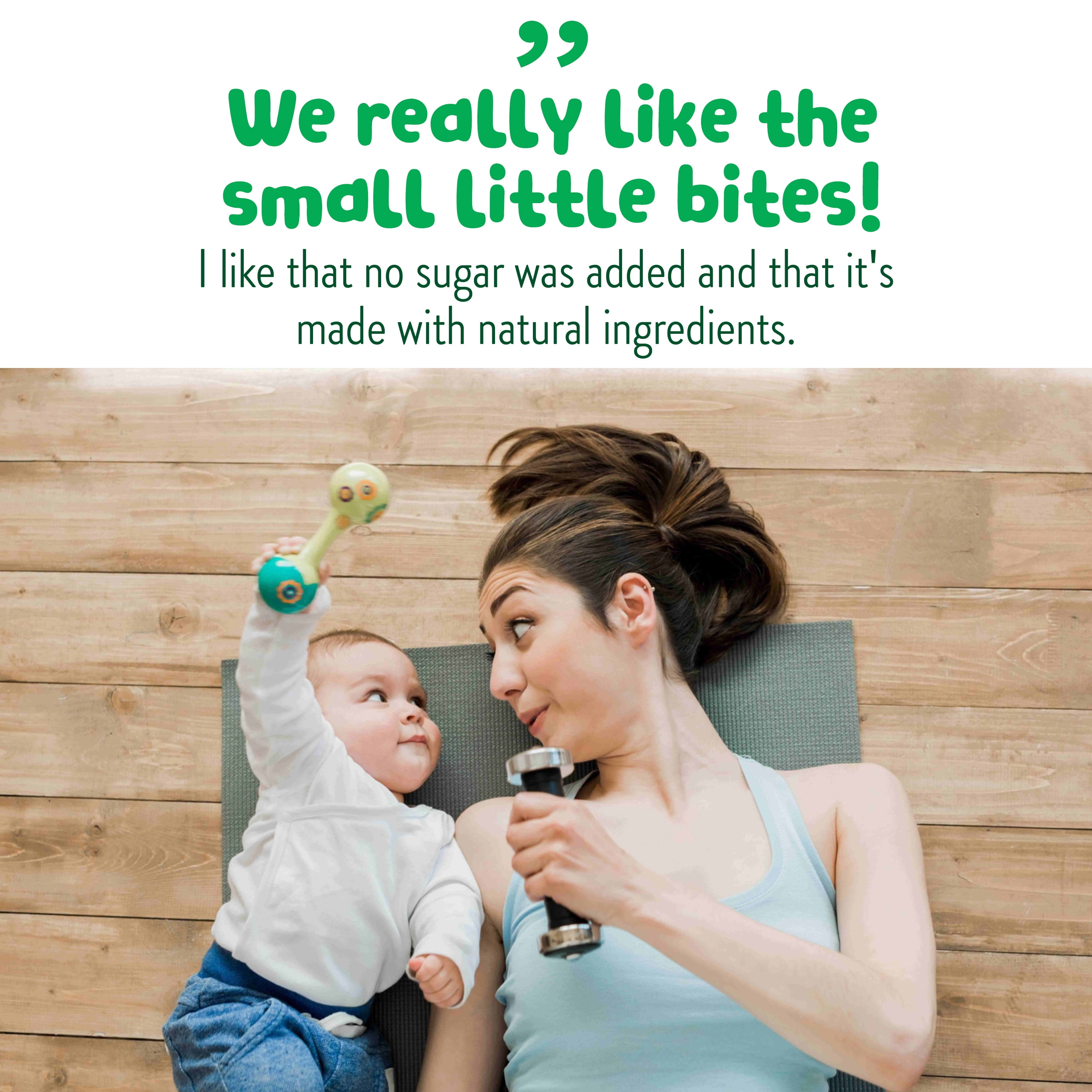 (12 pack) Little Bellies Baby Bellies Organic Apple & Berry Softcorn Snack, 0.28 oz Bag