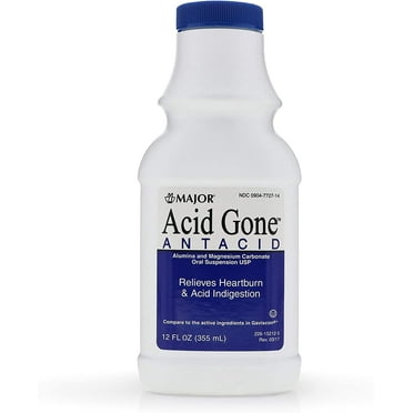 Major Acid Gone Antacid Suspension, 12 Fl. Oz.