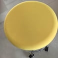 thumbnail image 3 of kurtrusly Bar Stool Cushion Round Durable Soft Washable for 12-18 inch Chair yellow, 3 of 5