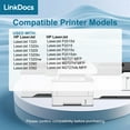 thumbnail image 3 of LinkDocs High Yield 53X Toner Cartridge Compatible for 49X Q5949X 53X Q7553X used with P2015dn P2015 P2015d 1320 1320n 3390 3392 M2727nf P2014 P2010 Printer (Black2 Packs), 3 of 5