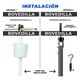 thumbnail image 5 of 6pzs Ventilador Industrial Techo Chocolate 65w 56puLG Myvent, 5 of 5