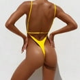 thumbnail image 2 of New Sexy Extreme String Mini Micro Thong One Piece Swimsuit Female Bather Women Swimwear Bathing Suit Swim Beach Monokini, 2 of 7