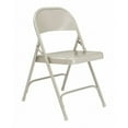 thumbnail image 3 of (4 Pack) NPS 50 Series Choice All-Steel Folding Chair, Grey, 3 of 6