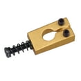 thumbnail image 5 of Juego De 6 Sillines De Puente De Guitarra Dorados De Latón Aptos Para Piezas De tornillo negro Yuyangstore sillines de puente de latón macizo, 5 of 5