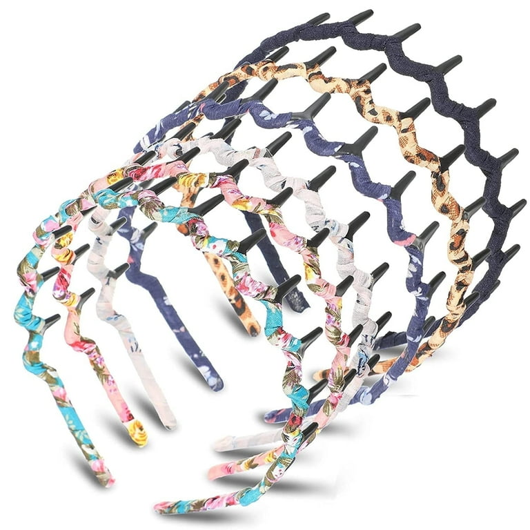 Six (6) Miscellaneous Decorative Headbands in multiple colors Amazon.com : eyxformula 6 Pcs Colorful Headbands, Fashion  main image 3