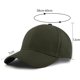 thumbnail image 2 of Gorra de béisbol unisex, algodón puro, adecuada para hombres y mujeres, jeans lavables, gorro de papá ajustable, 2 of 6