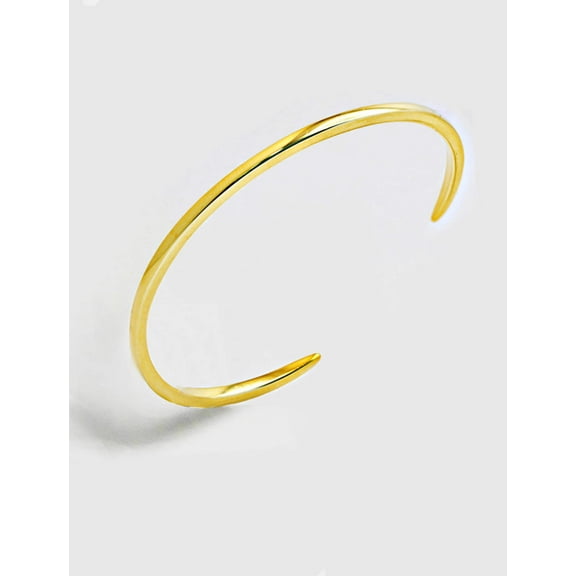 SUCCESS 2-Way Cuff 18K Gold Over Sterling Silver Bracelet