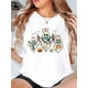 thumbnail image 1 of Halloween T-Shirt 100% Cotton Nurse Nursing Funny Health Worker RN Ghost Nurse Women's Tee Causal Breathable Classic Comfort Tops, 1 of 6