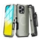 thumbnail image 1 of Funda Case MYBAT Maverick Mag clip para iPhone 16 PRO MAX - Gris con mica, 1 of 10